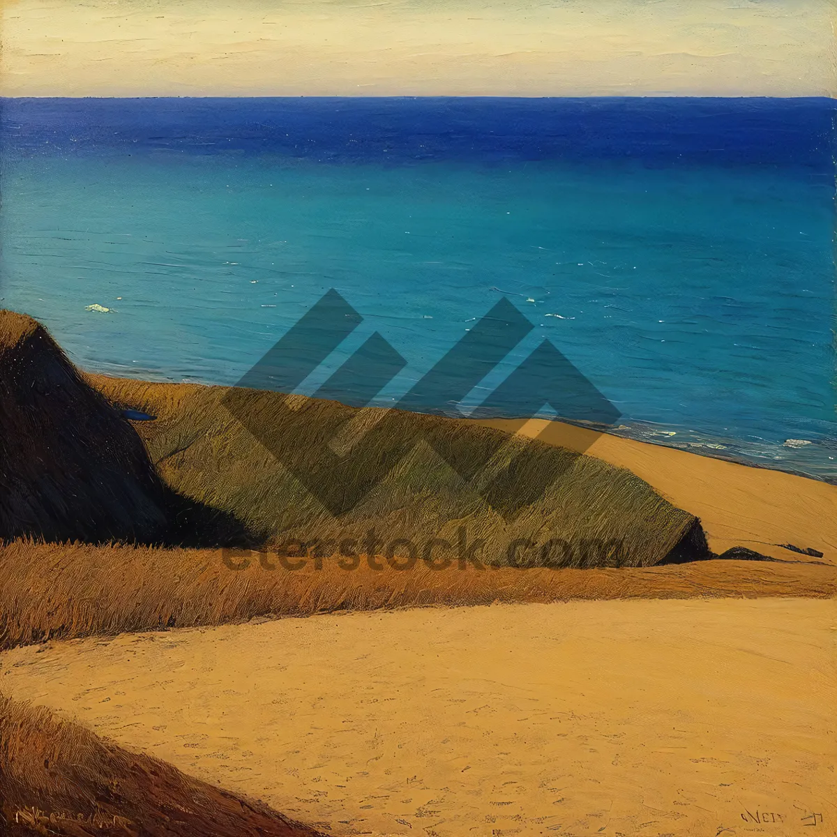 Picture of Turquoise Dream: Seaside Bliss in Paradise
