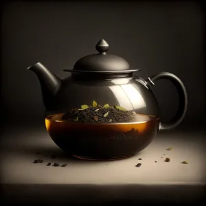 Traditional Chinese Herbal Tea Pot with Lid