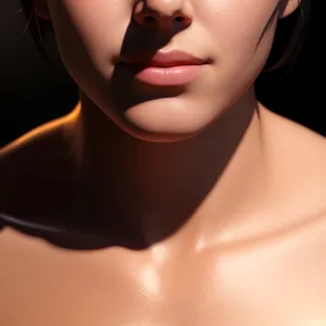 Sultry Beauty: Captivating Portrait of a Stunning Model