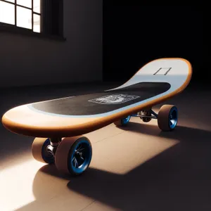 Wheeled Airship - Futuristic Skateboard of the Skies