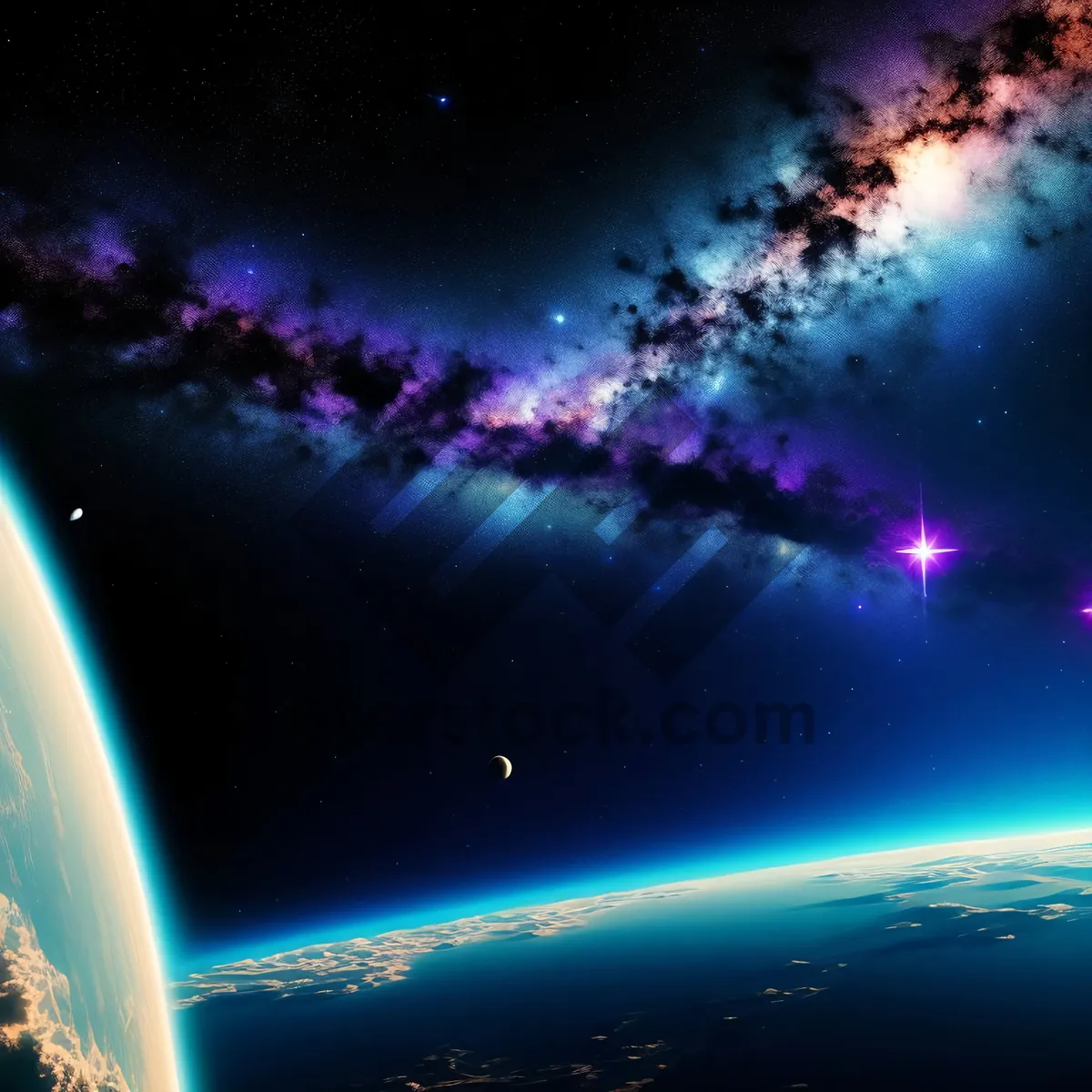 Picture of Galactic Starlight Fantasy Sky Art