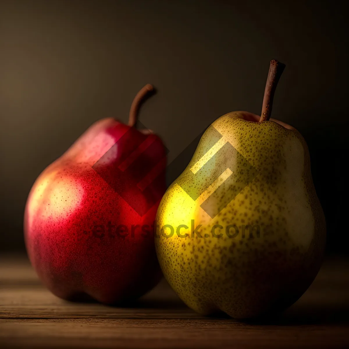 Picture of Juicy and Nutritious Yellow Pear - Perfectly Ripe and Healthy