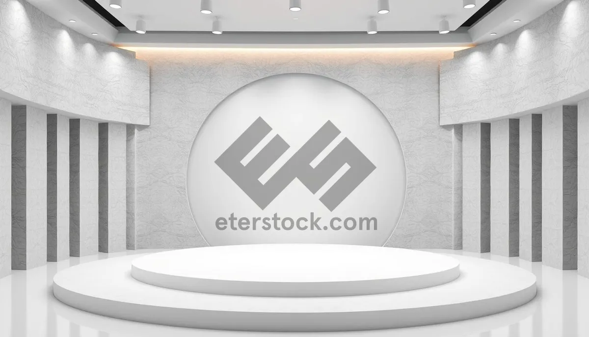 Picture of Modern boutique design frame with blank space