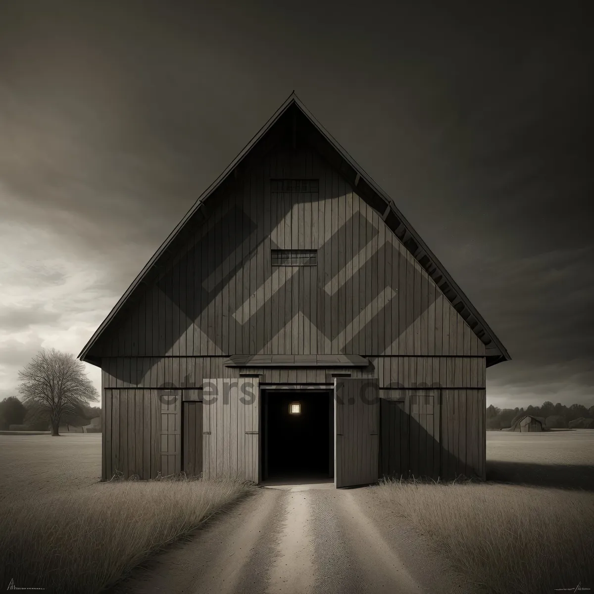 Picture of Rustic Farm Shed nestled among Country Trees