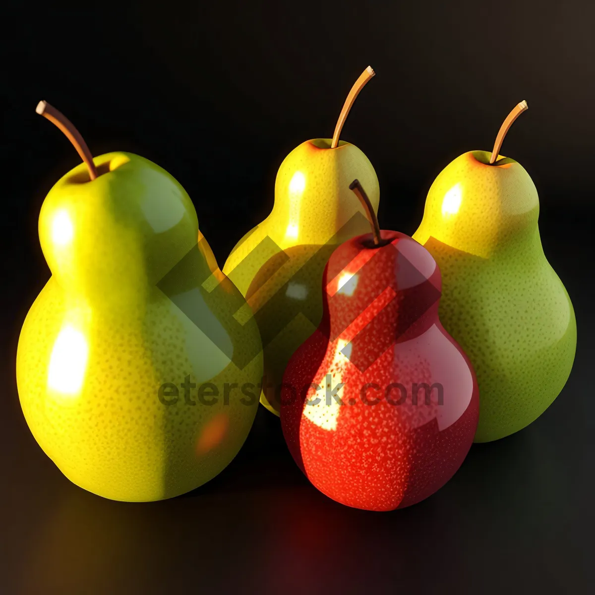 Picture of Juicy Citrus Pear: Vitamin-Packed, Sweet and Refreshing Fruit