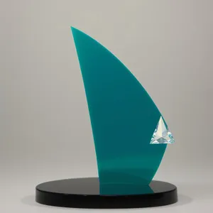 Shiny Sorcerer 3D Icon with Glass Design