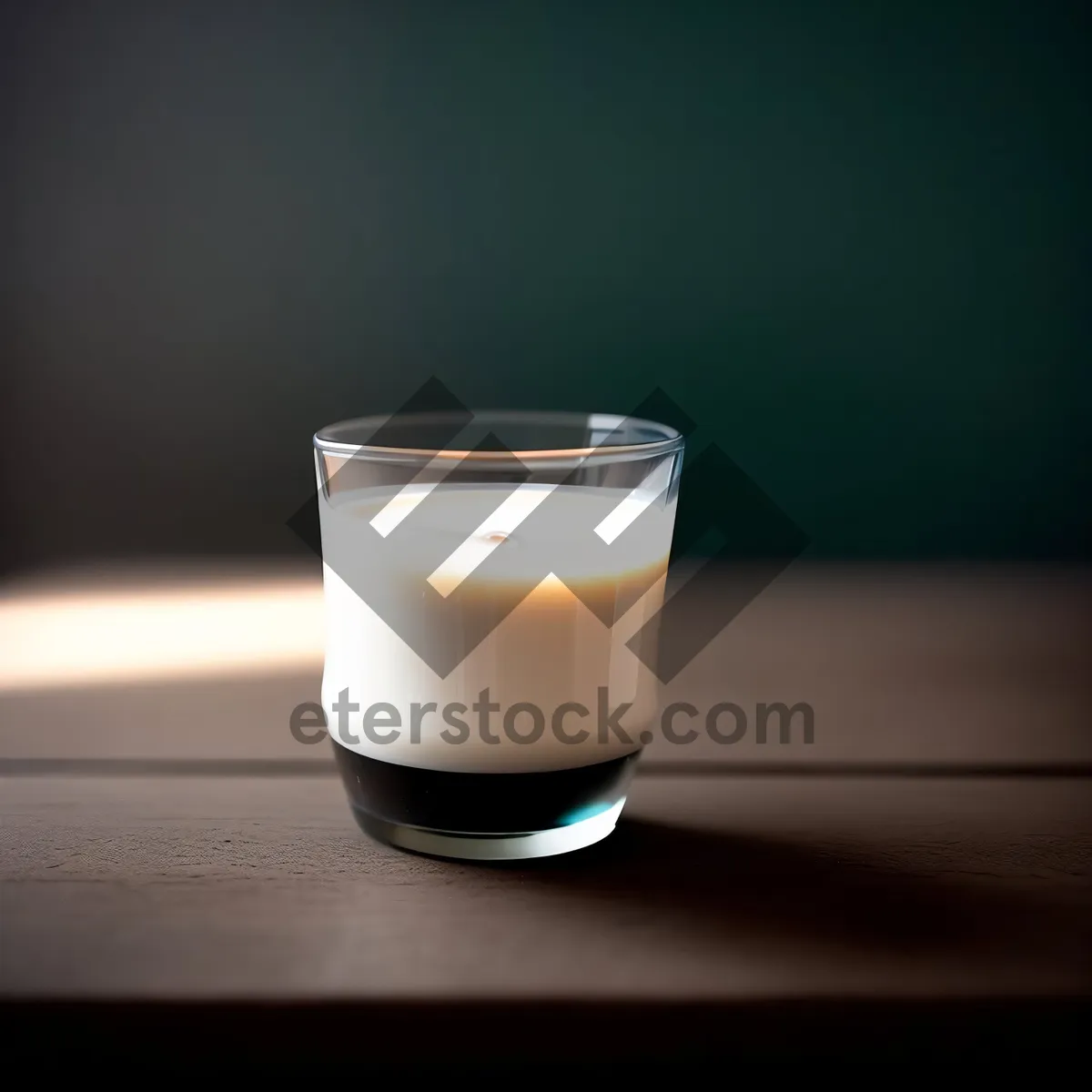 Picture of Creamy Eggnog Refreshment in Glass
