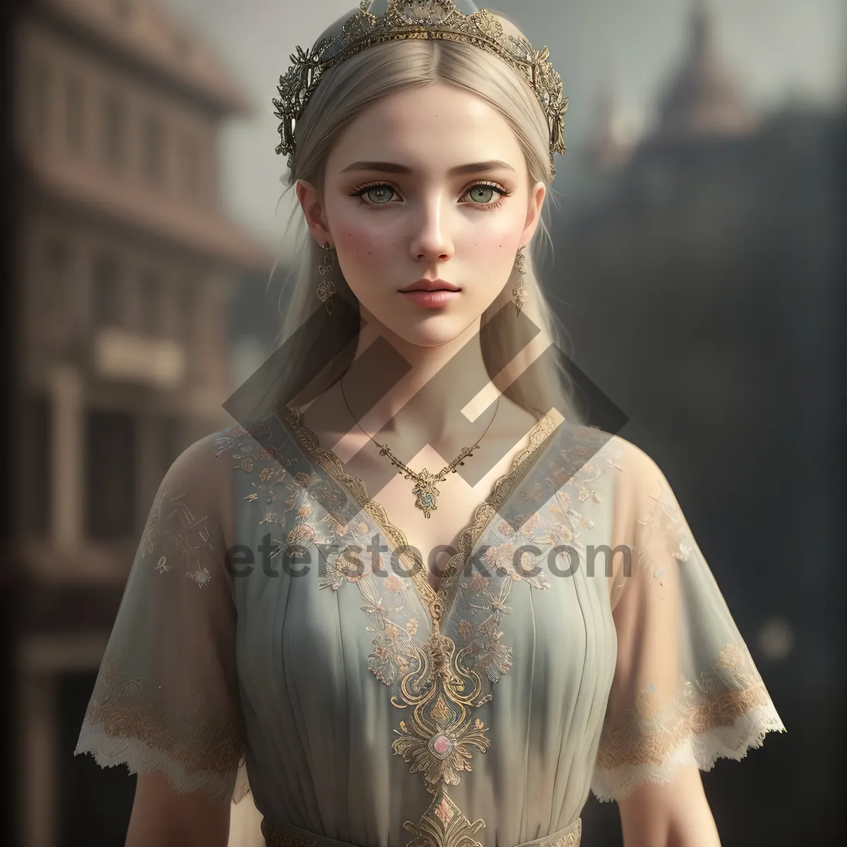 Picture of Enchanting Princess Fashion Portrait