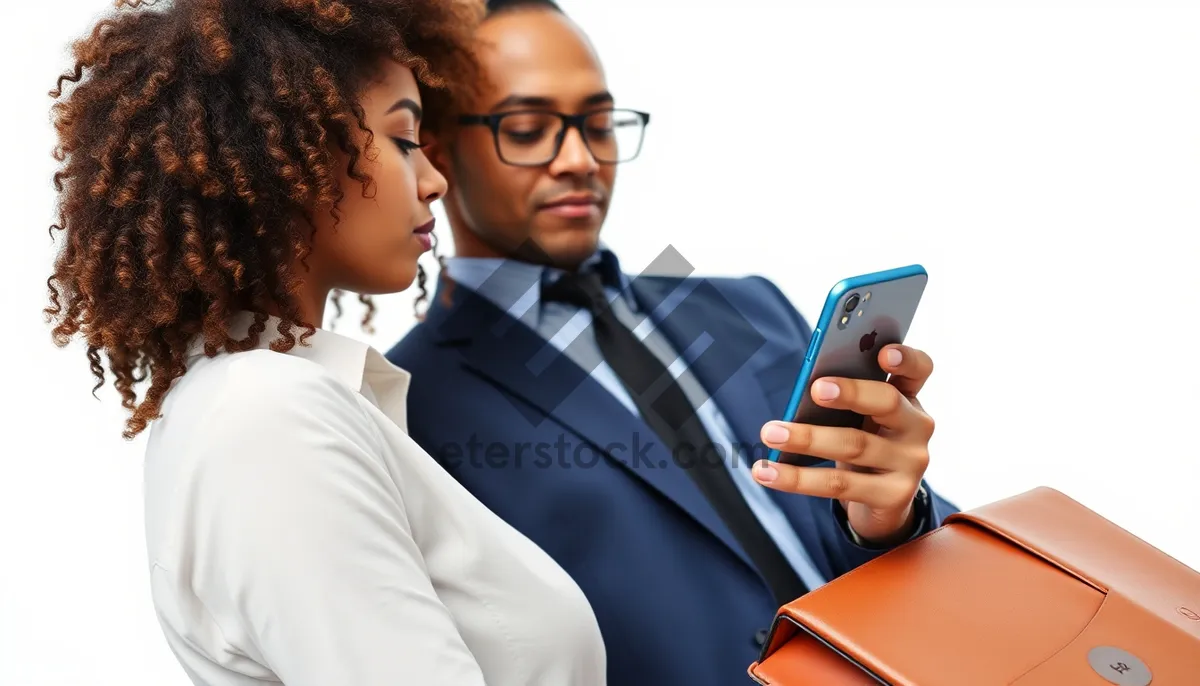 Picture of Smiling Male Business Professional in Modern Office Setting