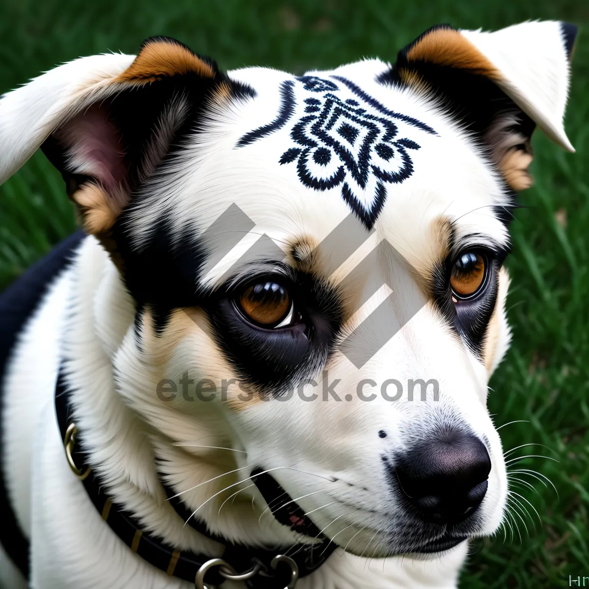 Picture of Cute Dalmatian Puppy with Adorable Black Nose