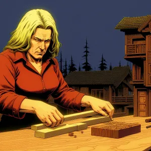 Professional student working at desk with laptop.