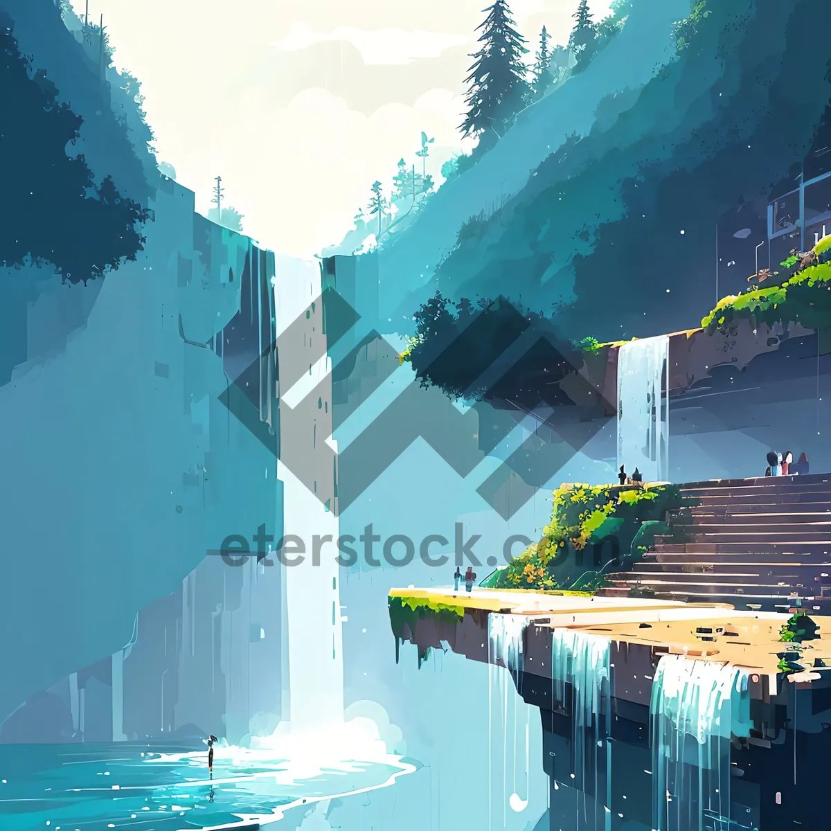 Picture of Serene Coastal Escape: Summer Bliss by the Ocean