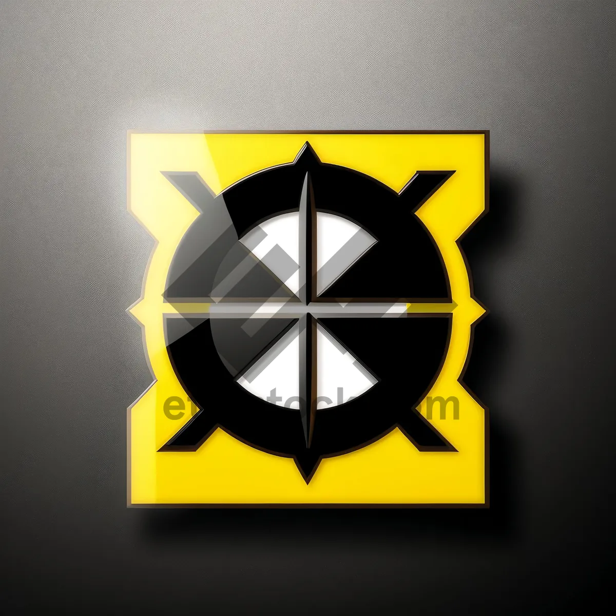 Picture of Heraldic Icon: Majestic Symbol of Design