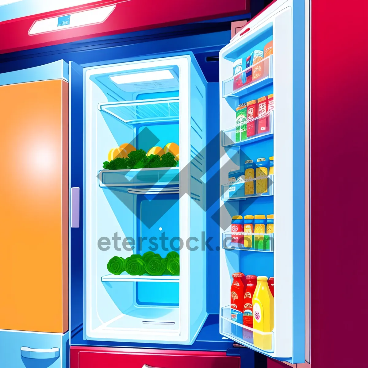 Picture of Cafeteria Vending Machine for Convenient Snack Options