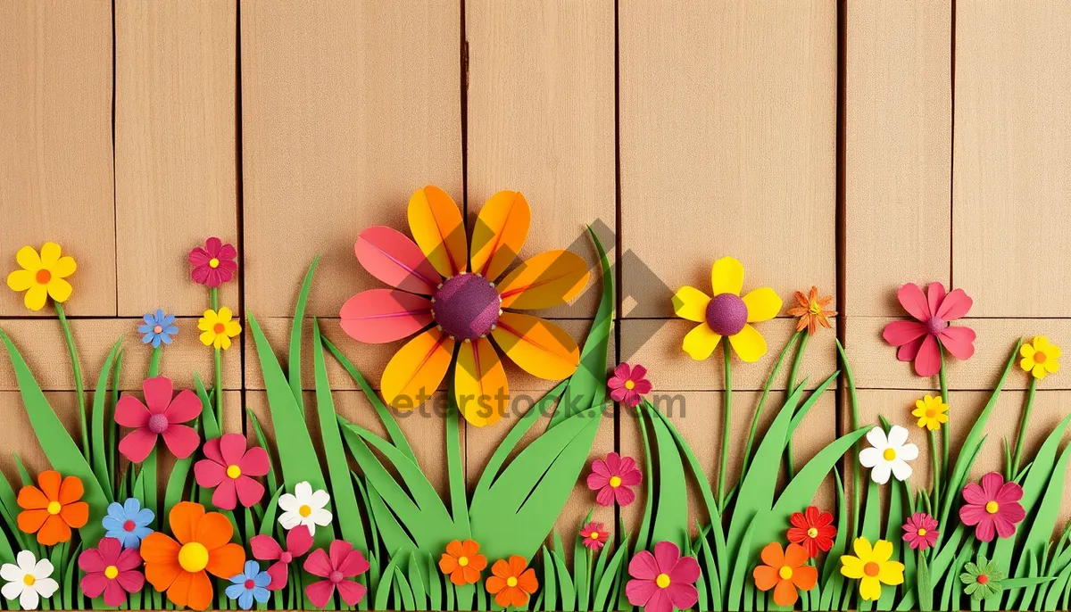 Picture of Vibrant Summer Floral Bouquet in Pink and Yellow