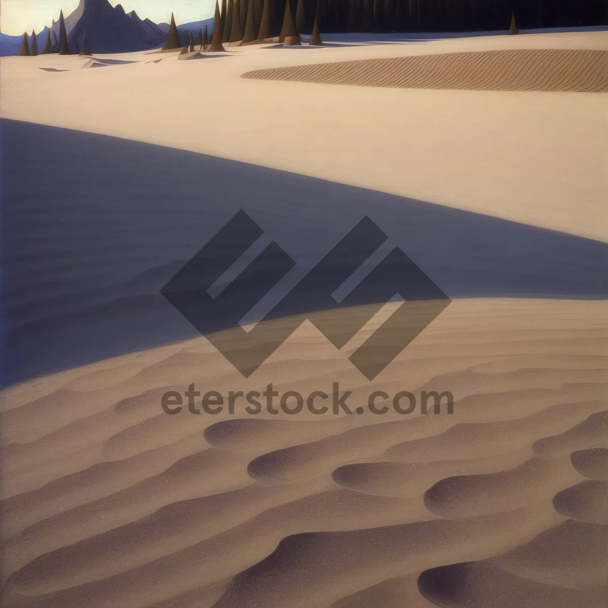 Picture of Sandy Dunes in Scenic Morocco