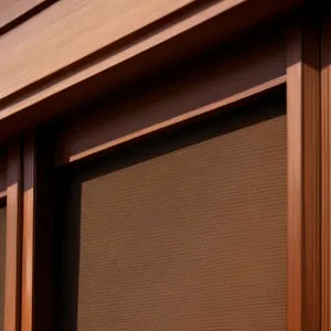 Metallic Sliding Door with Textured Window Shade