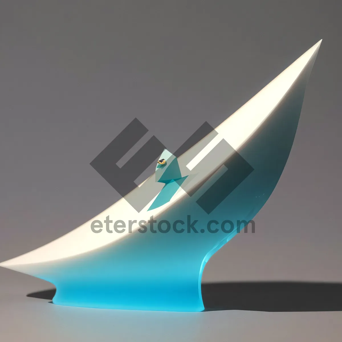 Picture of Innovative 3D Wing Design with Vertical Stabilizer for Jet Aircraft