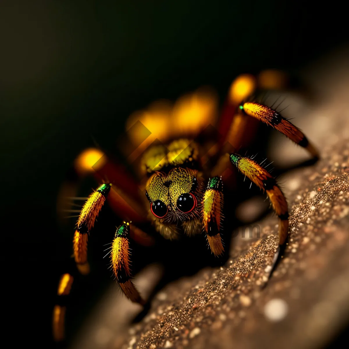 Picture of Close-up of Black Legs on an Arthropod