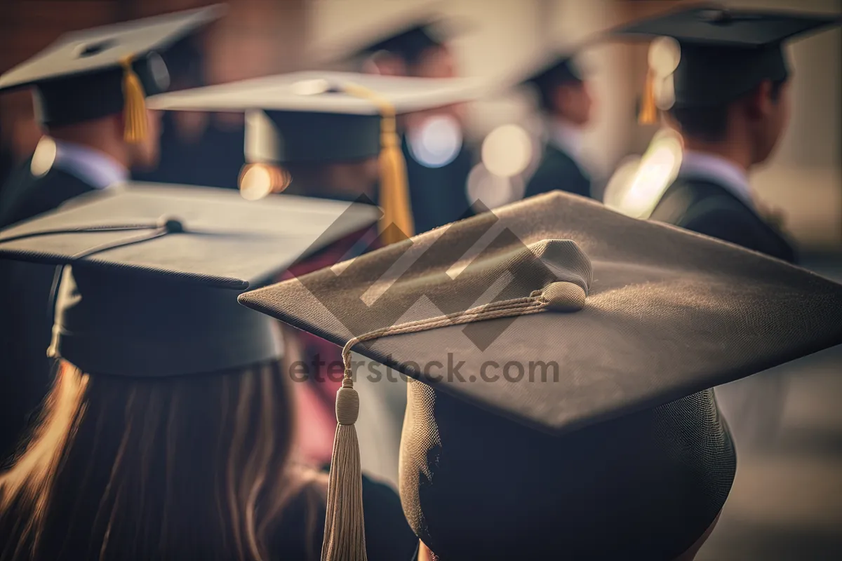 Picture of Graduation Success in Mortarboard Cap