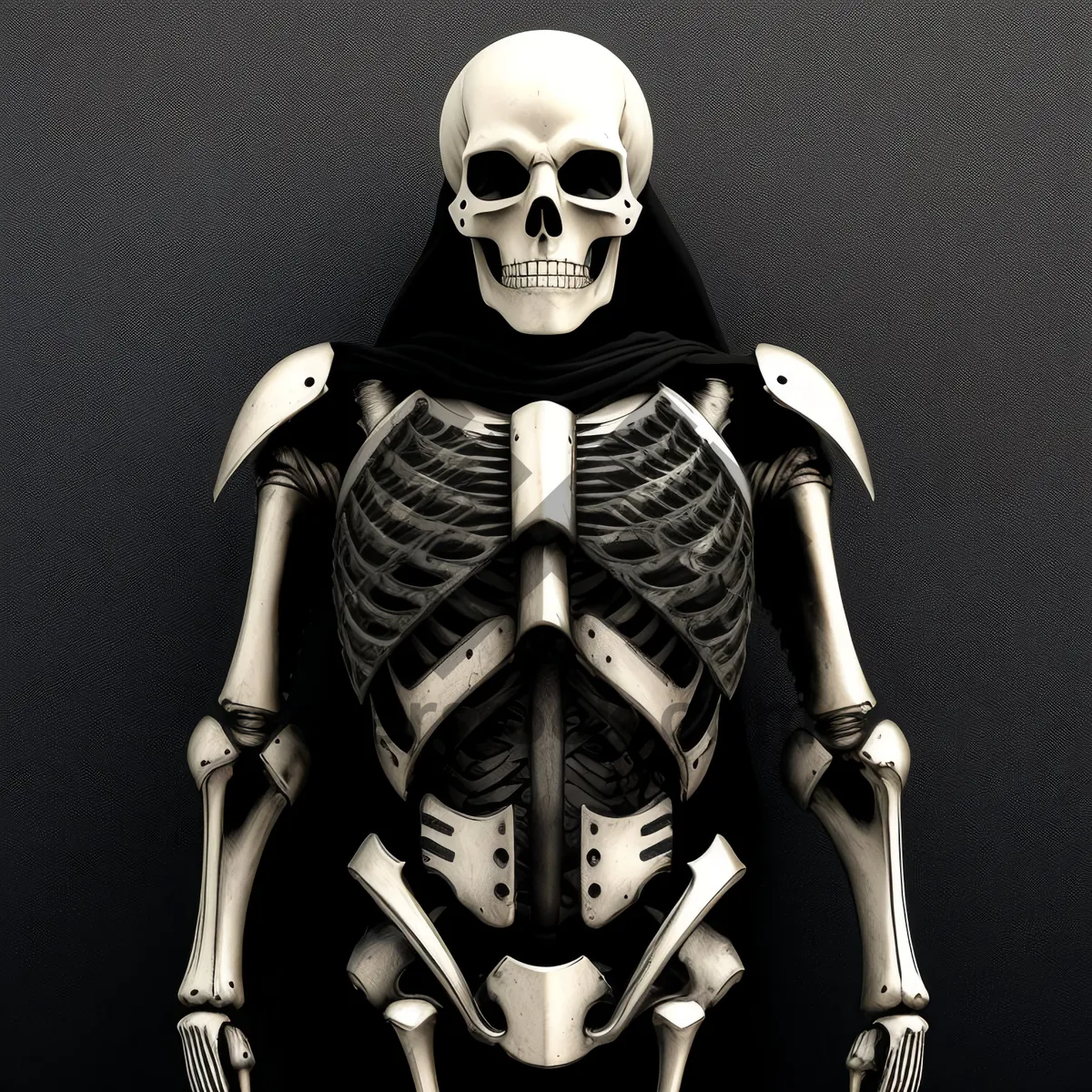 Picture of Skeletal Art: 3D Human Skeleton Sculpture