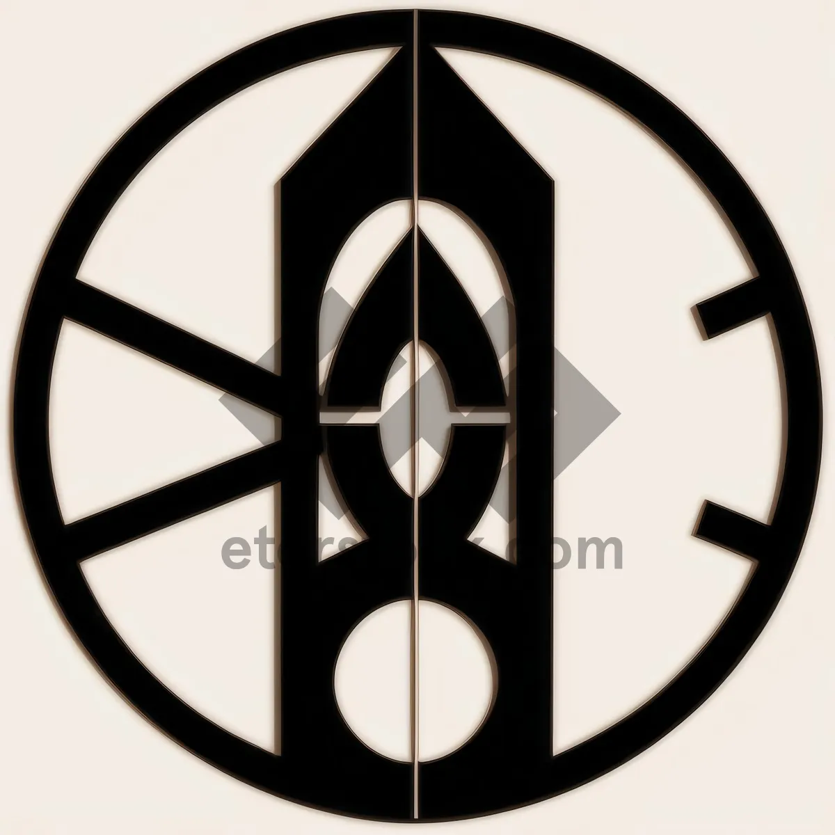 Picture of Web Poison Button: Black Icon Set - Hazard Symbol