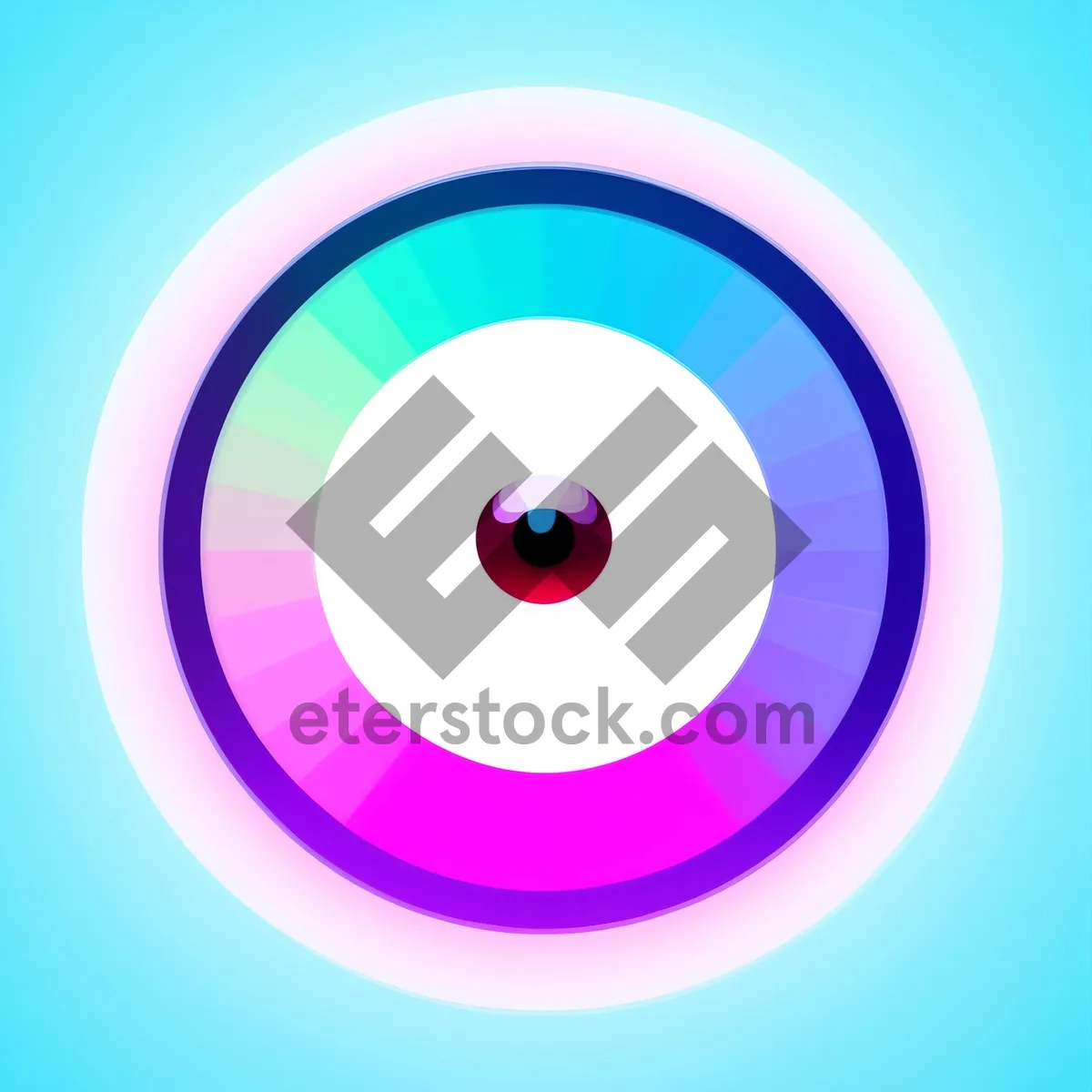 Picture of DJ Button Set: Bright, Shiny Circle Icons