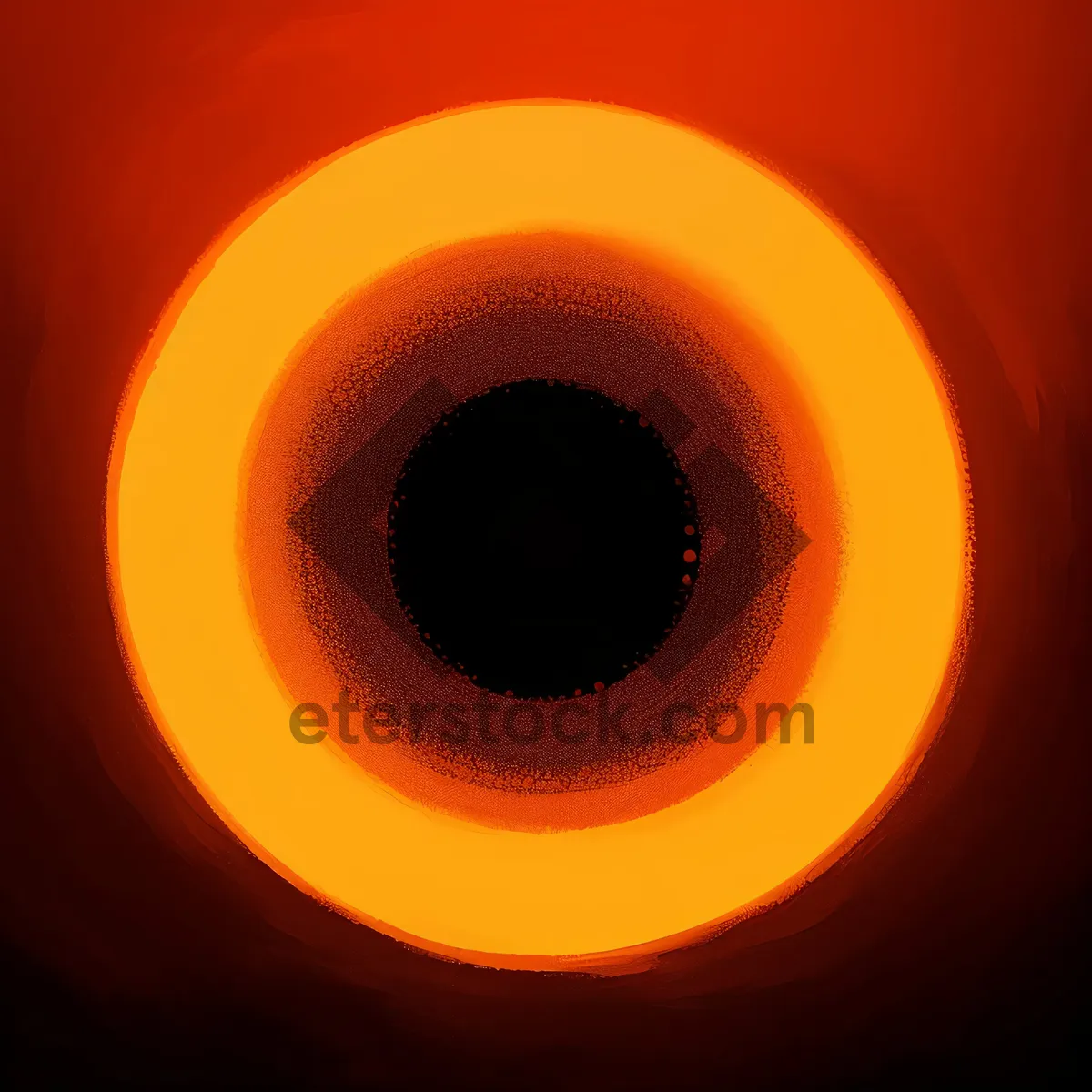 Picture of Black and Orange Graphic Design Button Set