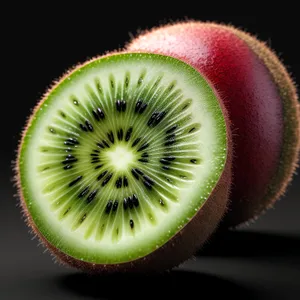 Juicy Kiwi Slice - Refreshing and Nutritious Tropical Fruit