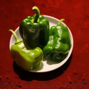 Fresh Bell Pepper Salad with Organic Veggies