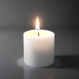 Enchanting Glow: Aromatic Candle Illuminating the Dark