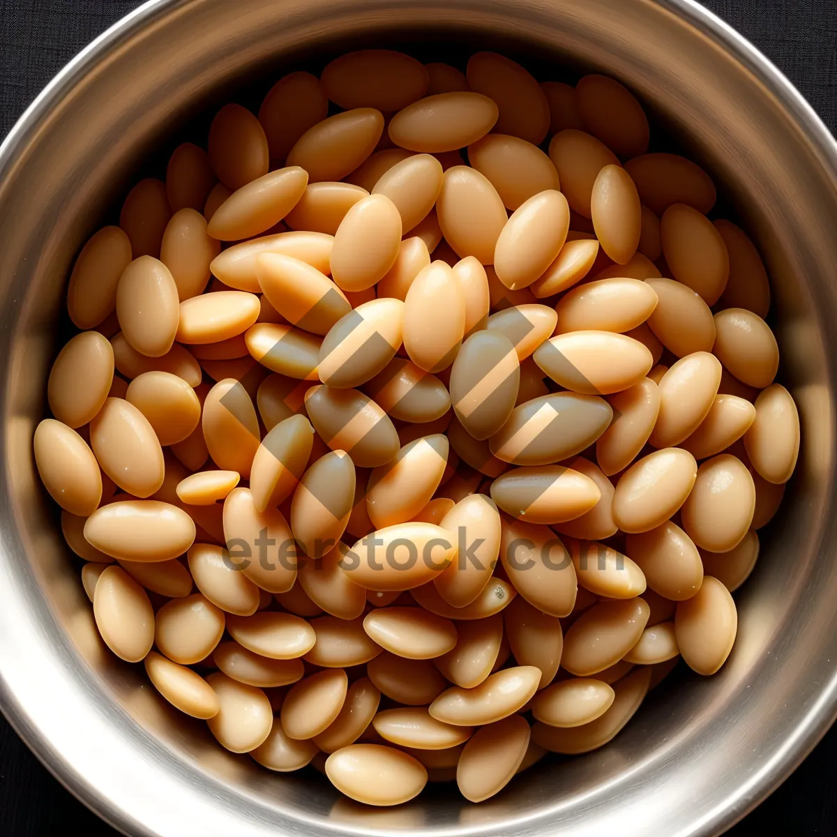 Picture of Assorted Nutritious Beans: A Healthy Vegan Snack.