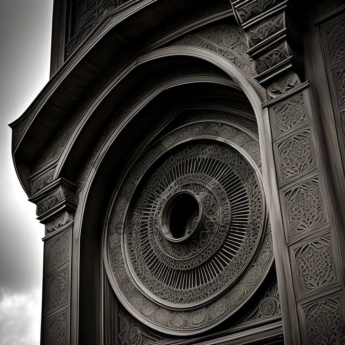 Picture of Iconic Step-Filled Cathedral Building: A Symbol of Architectural Brilliance