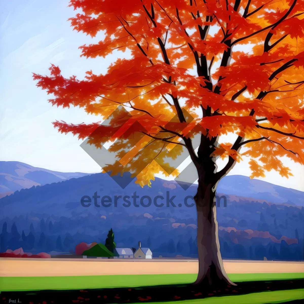 Picture of Autumn Foliage Bliss