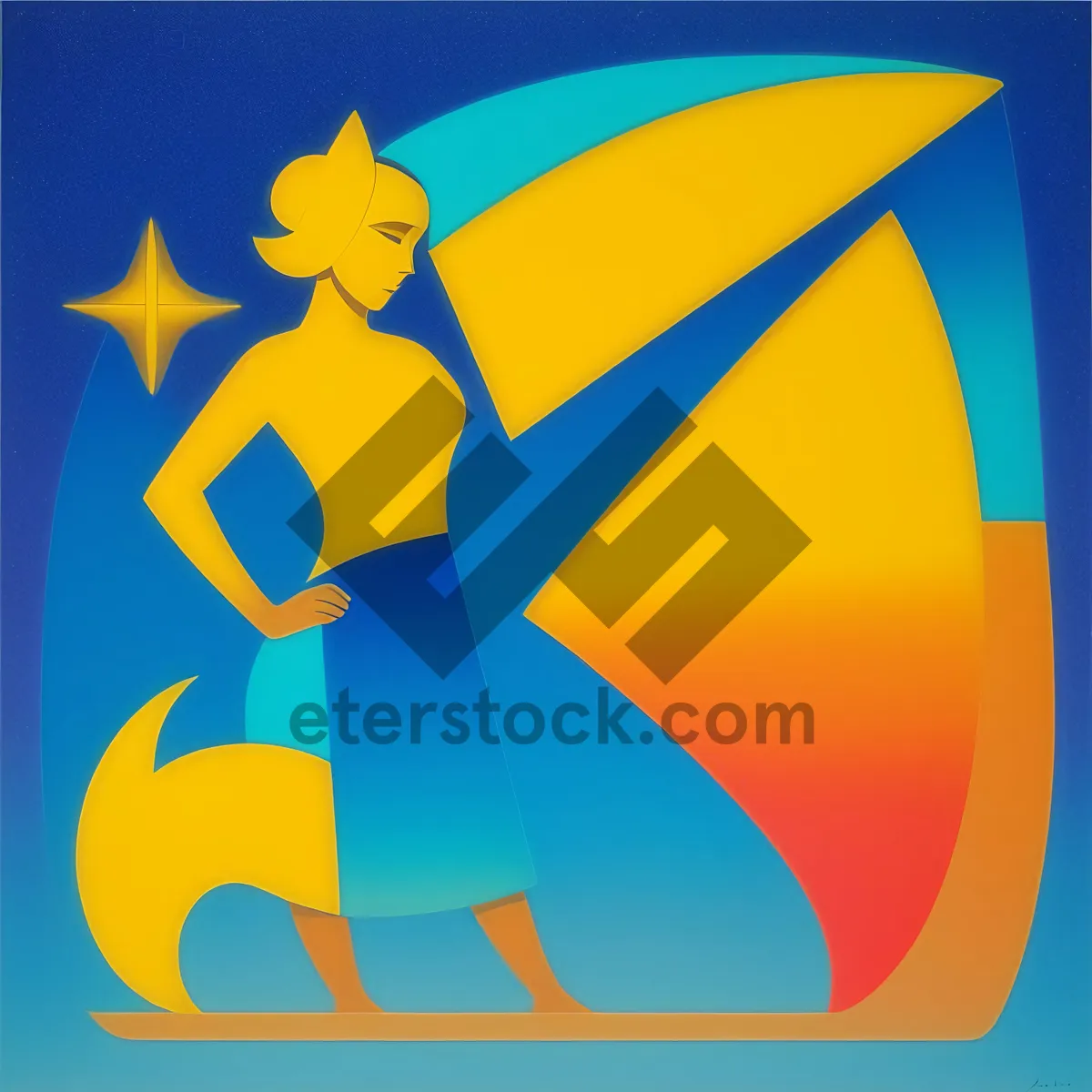Picture of Creative Symbolic Graphic Art Design Icon