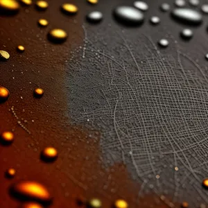 Refreshing Raindrops on Smooth Glass Surface
