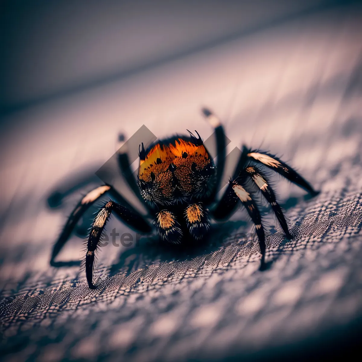 Picture of Scary Spider with Hairy Legs