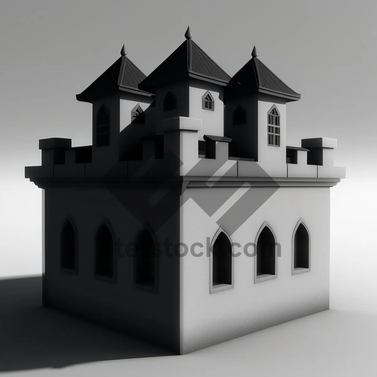 Picture of Miniature Birdhouse Icon: Charming Residential Architecture for Sale