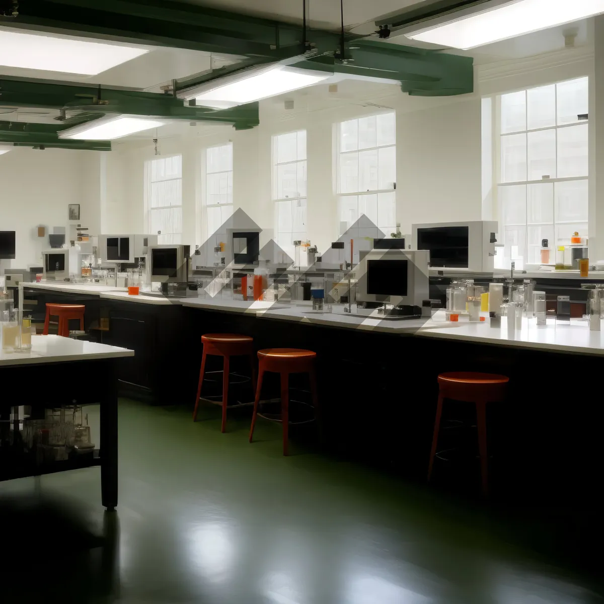 Picture of Modern restaurant interior design with luxury furniture.