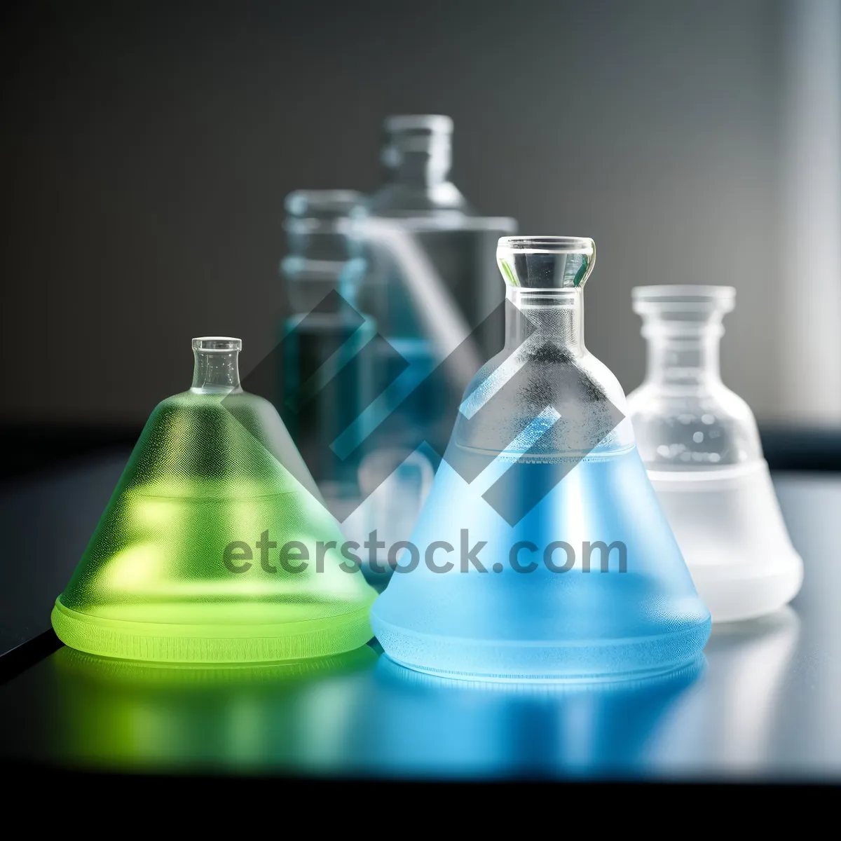 Picture of Scientific glassware equipment for laboratory research and development