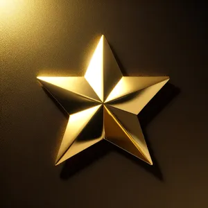 Shiny Five-Spot Gem Icon with Star Sconce