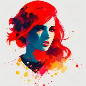 Vibrant Graphic Cartoon Design Art