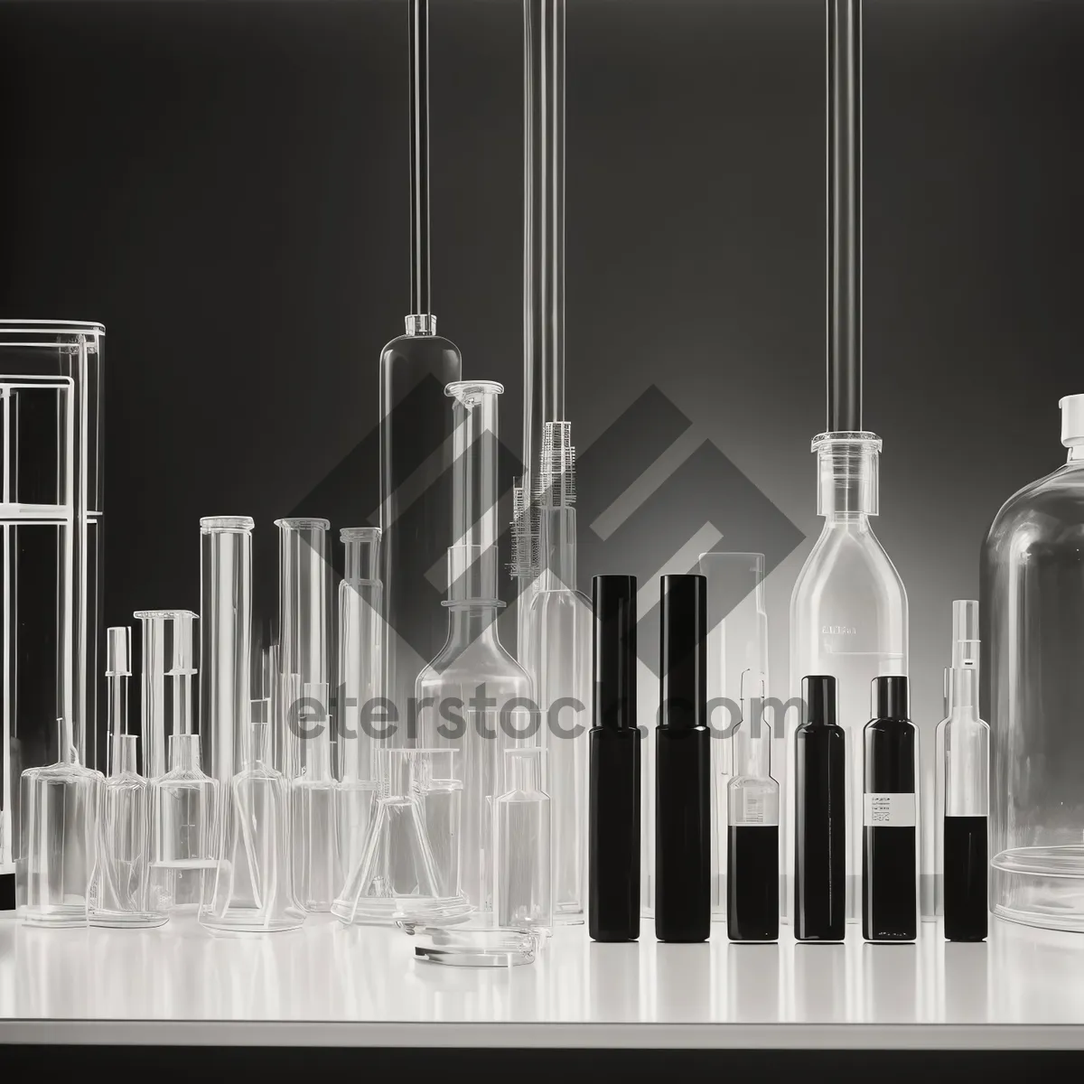 Picture of Scientific Equipment: Glassware for Chemistry and Biology Research