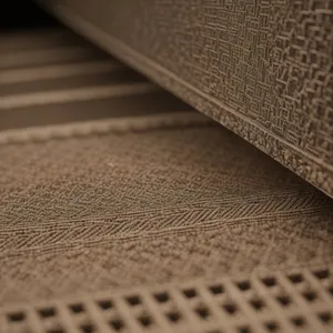 Textured Fabric Weave Design with Woven Fiber