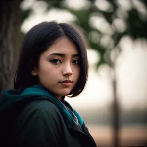 Cheerful businesswoman enjoying outdoor happiness