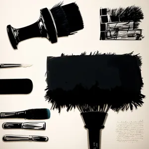 Stylish Haircare Device with Blower and Brush