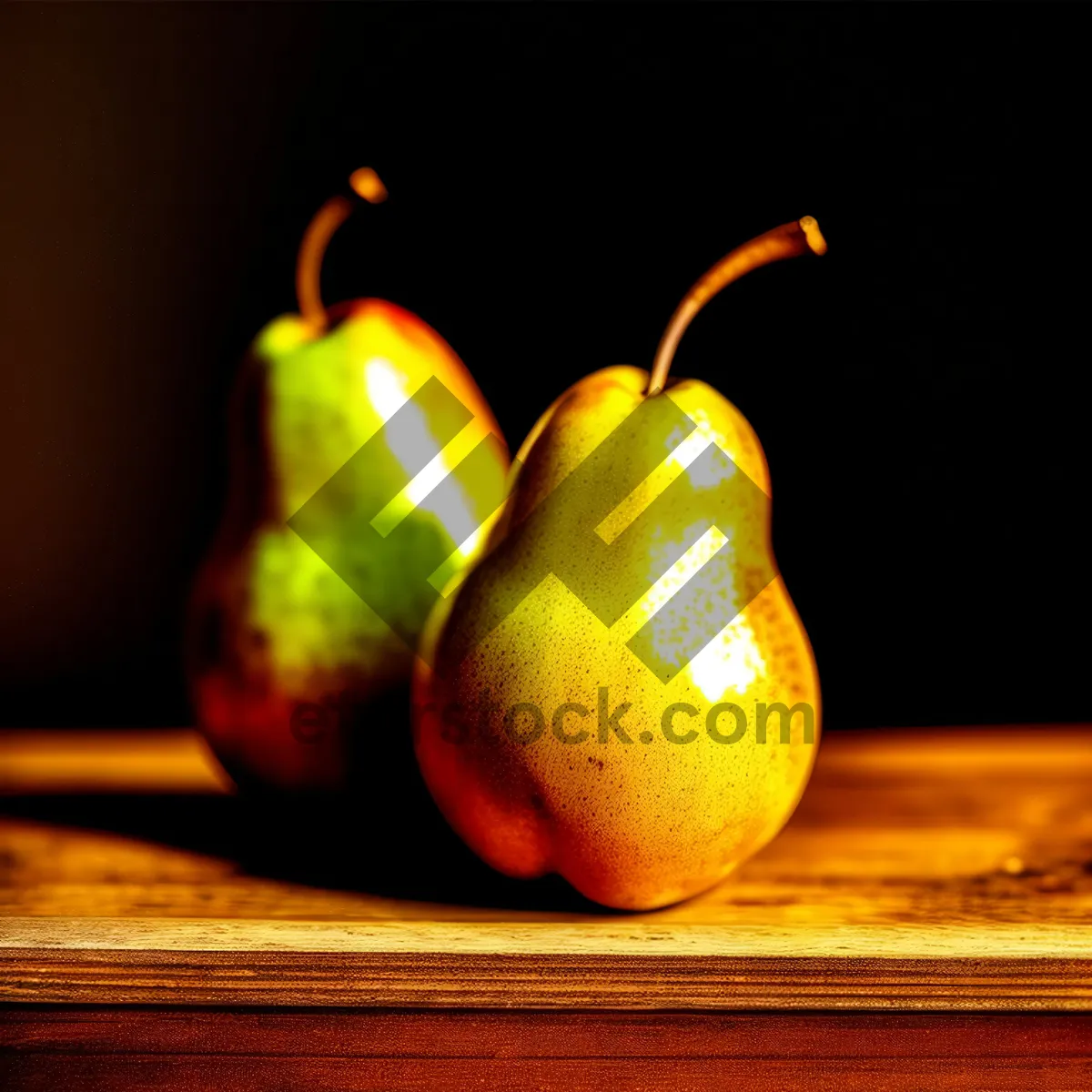 Picture of Ripe, Juicy Pear: Sweet and Nutritious Edible Fruit