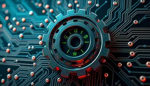 Digital DJ Graphic Wallpaper Design