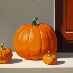 Festive Fall Pumpkin Lantern Decoration