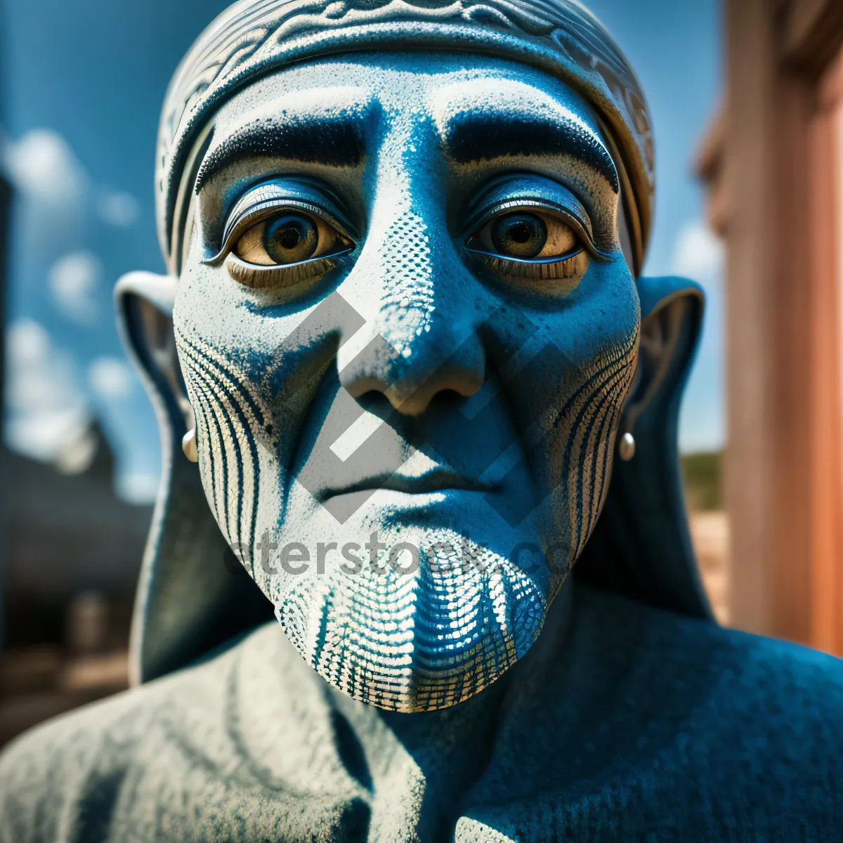 Picture of Colorful Carnival Mask - A Vibrant Portrait of Culture